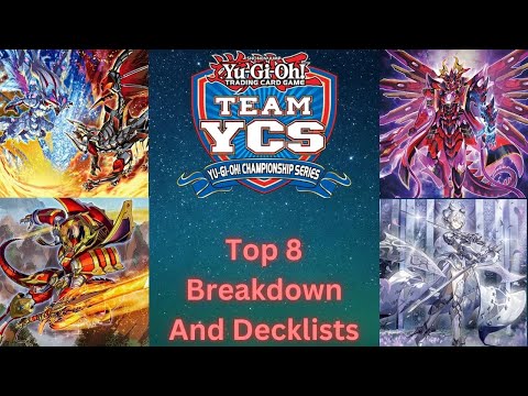 Yu-gi-oh Team YCS Las Vegas Top 8 Breakdown and Decklists!!