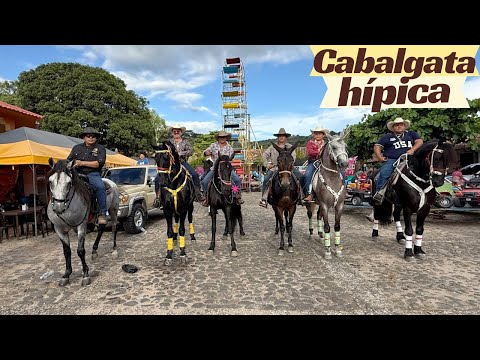 CABALGATA HÍPICA DE SAN SAN FRANCISCO LEMPA EN HONOR AL PATRONO SAN RAFAEL #caballerangos #cabalgata