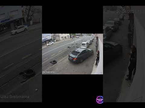 Near Miss Memoirs: Pedestrian's Close Call - Narrow Escape from Car Collision! 🚶‍♂️🚗 #Shorts #Crazy
