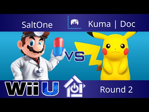 NaCl June 2017 - SaltOne (Dr Mario) vs Kuma | Doc (Pikachu) - Smash 4 Round 2