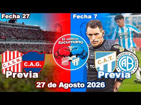 El Clásico en VIVO - 27 de Agosto 2026