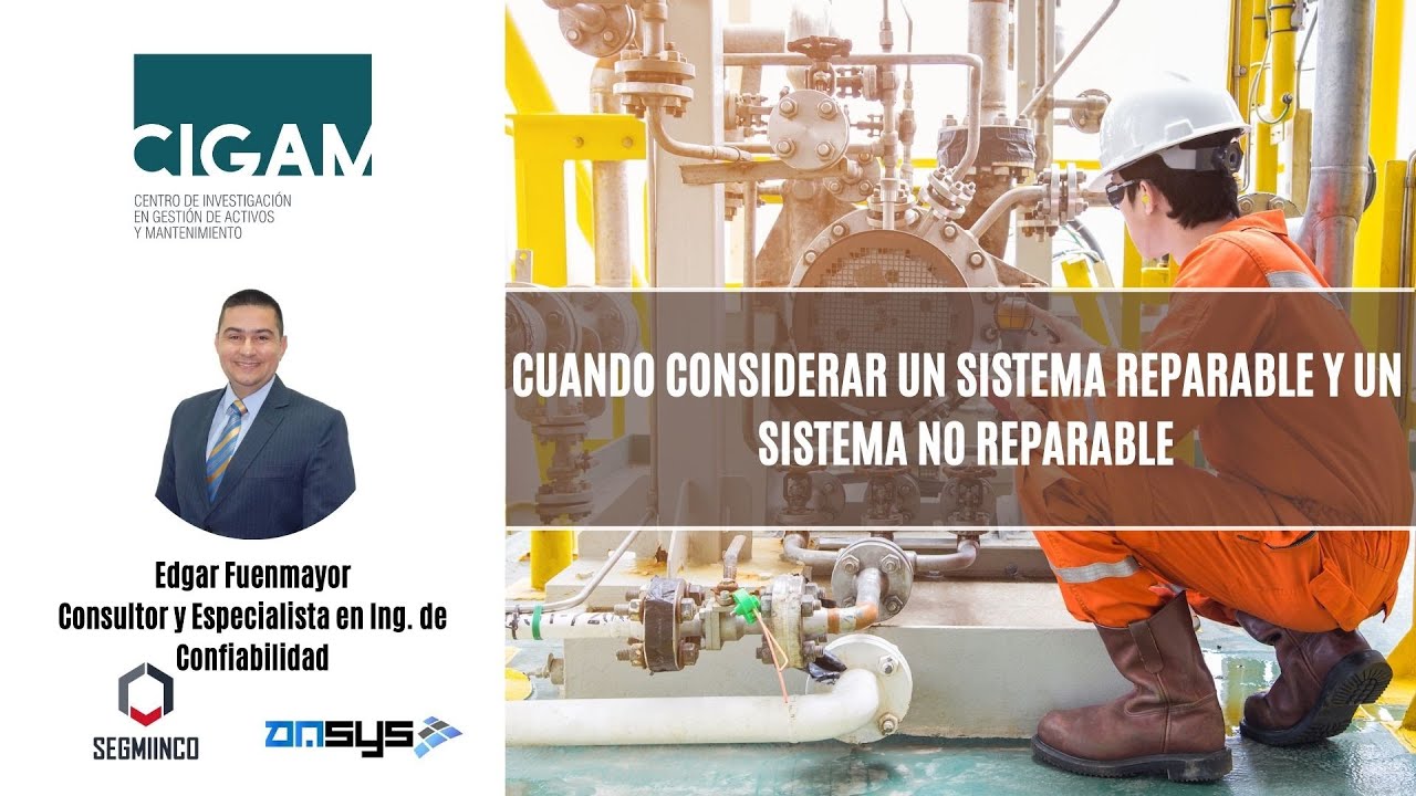 ¿Qué son sistemas reparables y no reparables en el análisis de confiabilidad?