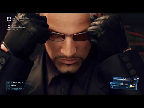 FINAL FANTASY VII REMAKE - Fighting Rude (First Time)