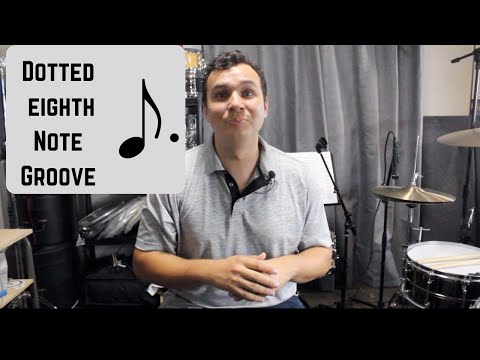 Dotted Eighth Note Groove | Drum Lesson