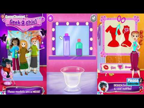 Geek 2 Chic Top Model Designer Android İos Tabtale Free Game GAMEPLAY VİDEO