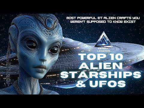 Top 10 Alien Starships | Most Powerful UFO's of The Cosmos