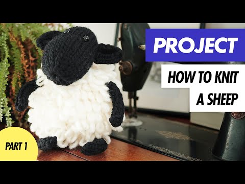 Comment tricoter un mouton - Partie 1