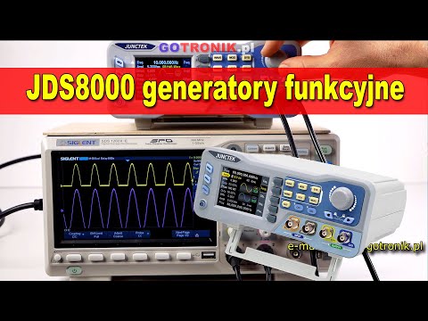 JDS8080 generator funkcyjny dwukanałowy z Bluetooth