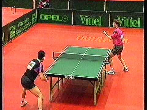 1995 Tischtennis Deutsche Meisterschaften Finale Steffen Fetzner vs. Zsolt-Georg Böhm