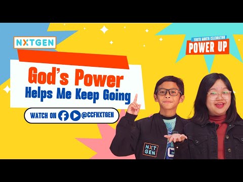POWER UP BL02 | God's Power Helps Me Keep Going – Kids Bible Lesson