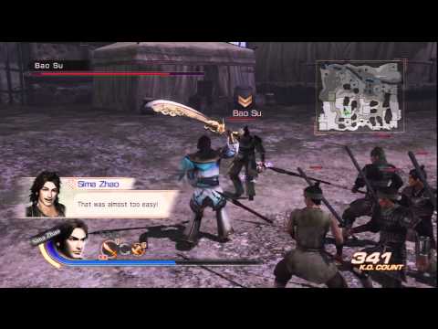 Jin Story Mode Stage 3-1 3rd Shu Invasion Dynasty Warriors 7 HD