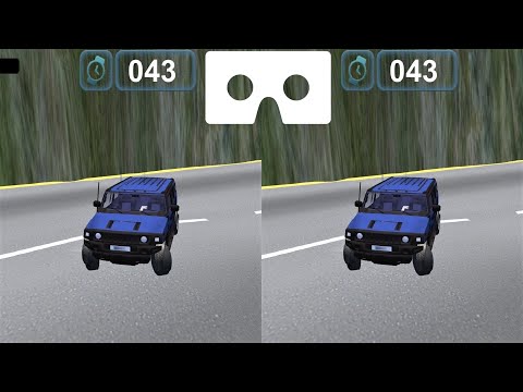Mountain Taxi 3D VR video 3D SBS VR box google cardboard