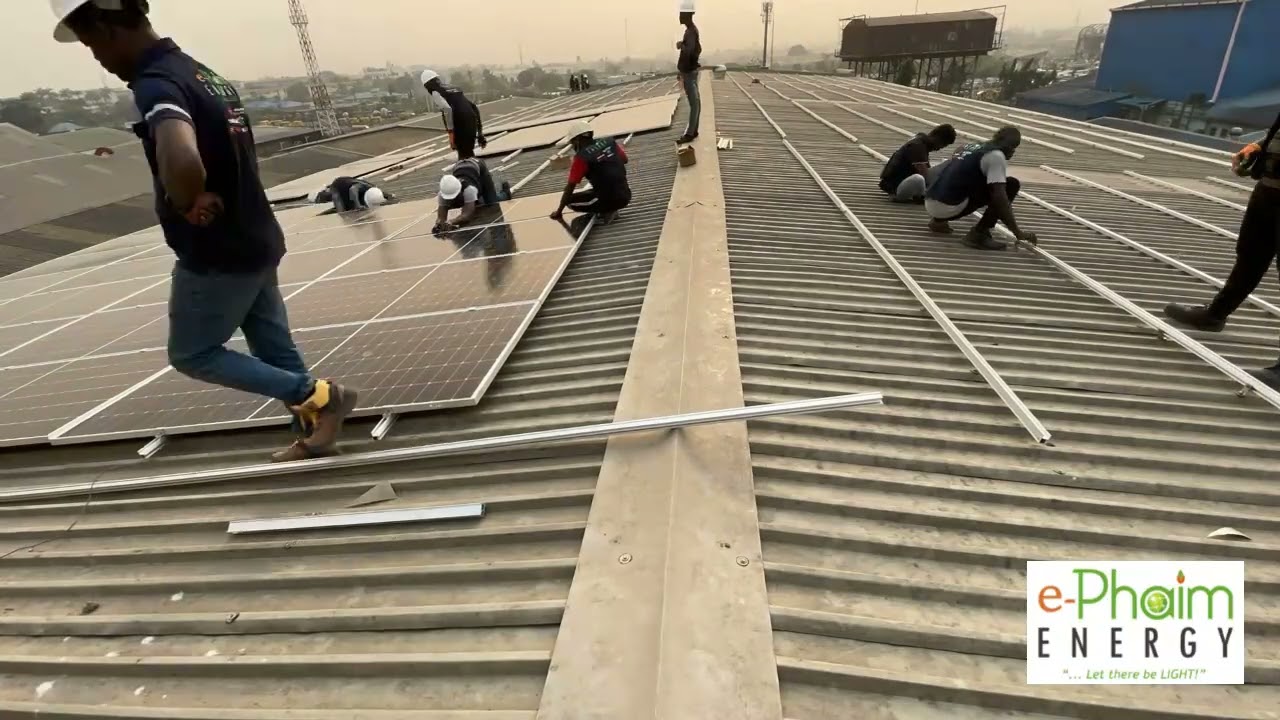 170.5kWp Solar Minigrid System (Work in Progress, Feb 2023)