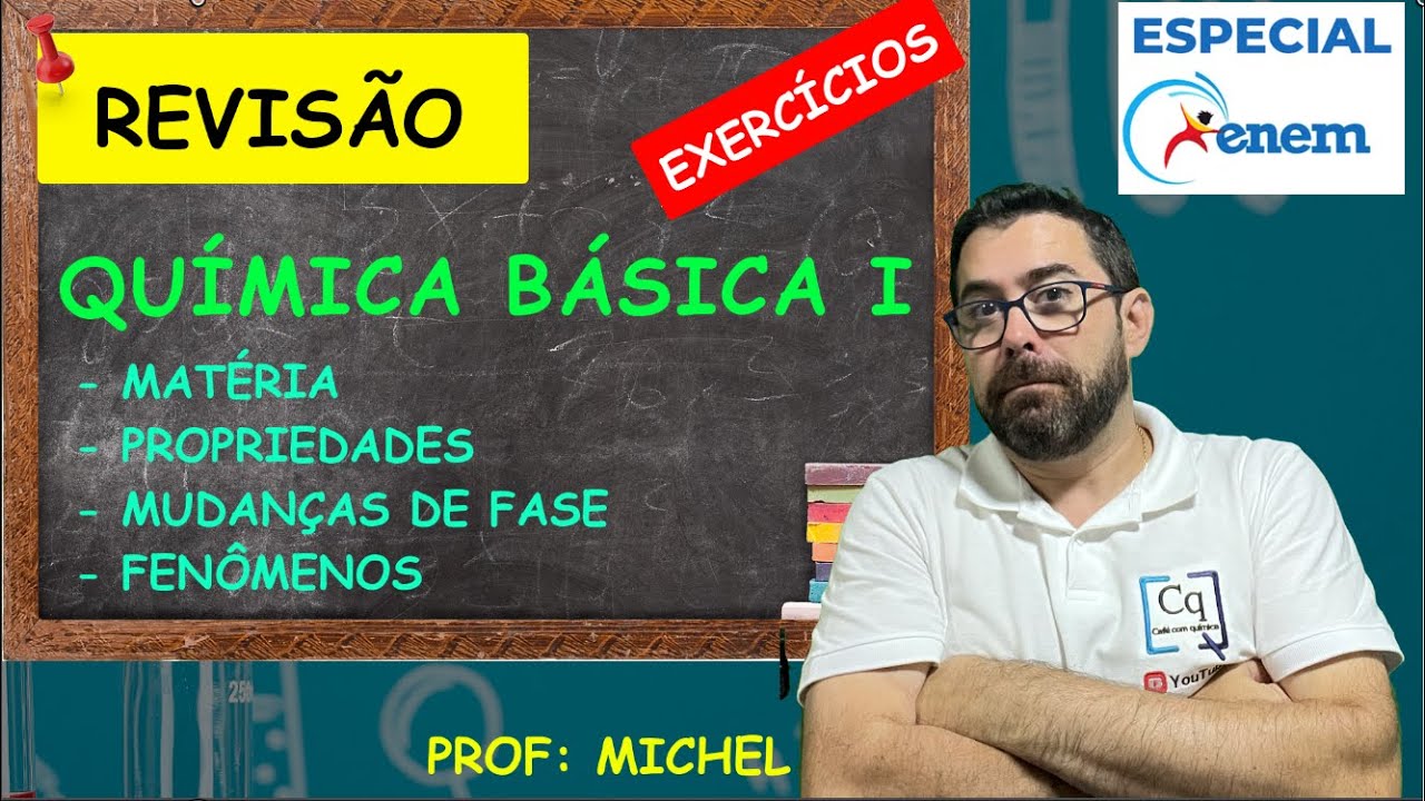 EXERCÍCIOS QUÍMICA BÁSICA I