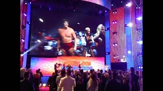 2016-04-02 WWE Hall Of Fame 10 The Fabulous Freebird Entrance