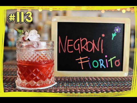 #113 BAR MITA - La mia versione di NEGRONI SBAGLIATO con VINO DI FIORI (fermentato di fiori)