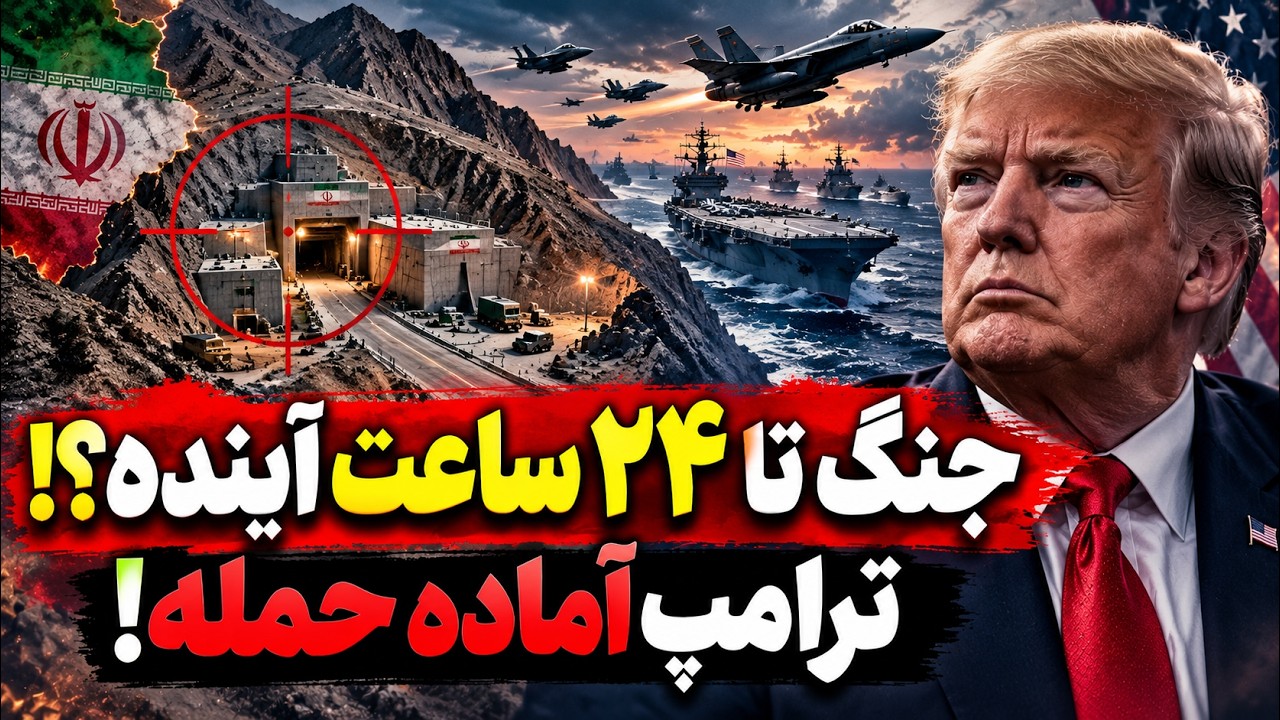 فوری؛ ترامپ در آستانه حمله به ایران؟ آرایش جنگی آمریکا در منطقه