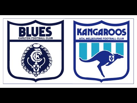 Carlton v North Melbourne - VFL Round 22, 1987