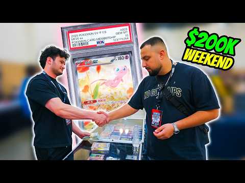 I Did $200,000 of Pokémon Deals… and Bought the RAREST Mew