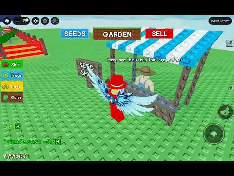 My garden in grow a garden