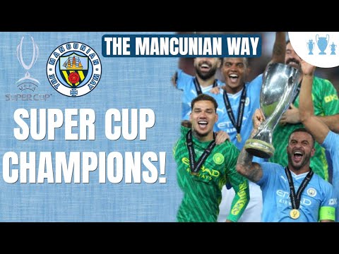 SUPERCUP 2023 CHAMPIONS - MCFC 1-1 SEVILLA FC (5-4) PENS #mcfc #mancity #sevillafc #supercup #uefa