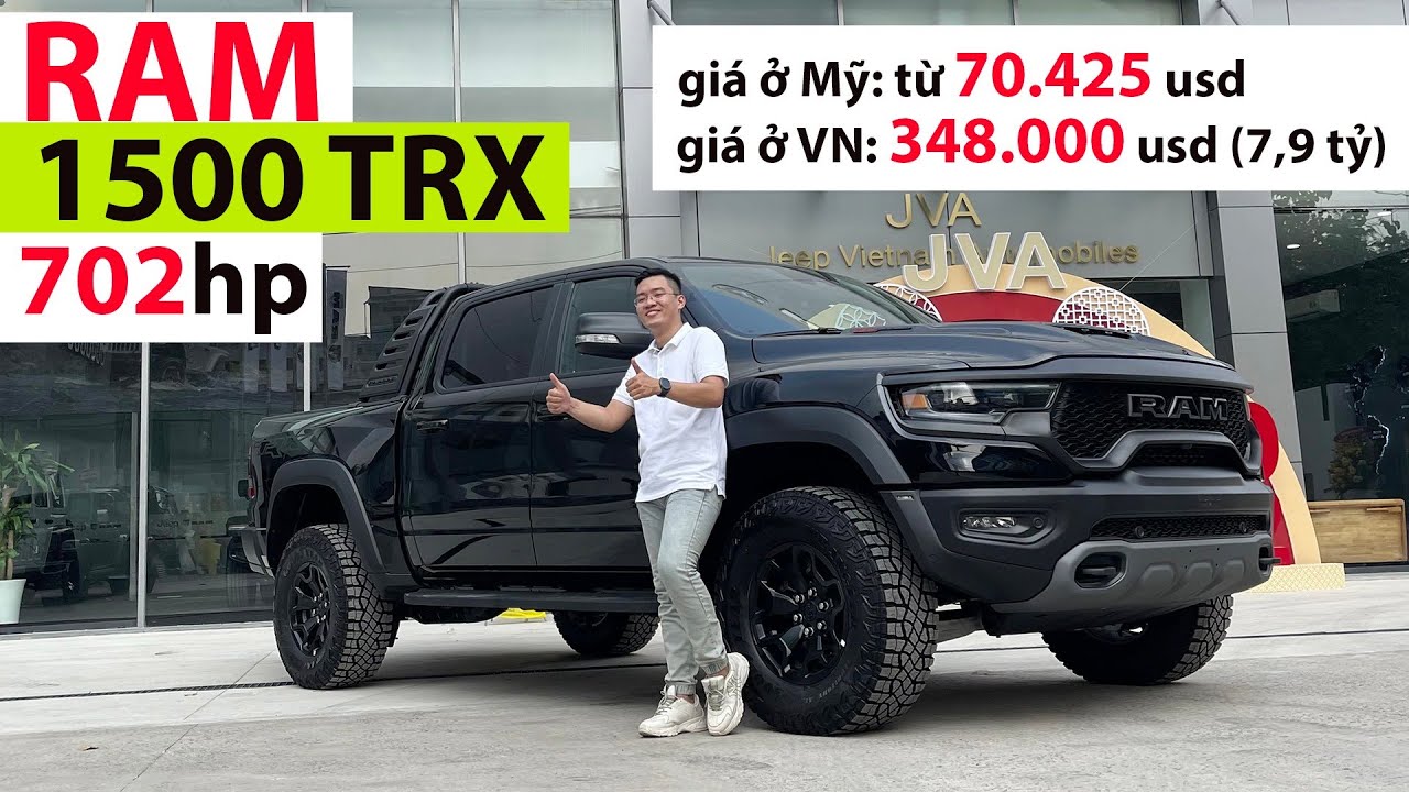 Khám phá RAM 1500 TRX – “Vua” xe bán tải mạnh mẽ nhất!