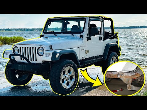 My $1800 Daily Driver Jeep Has a Major RUST PROBLEM! Lets Fix It All - Pt 1