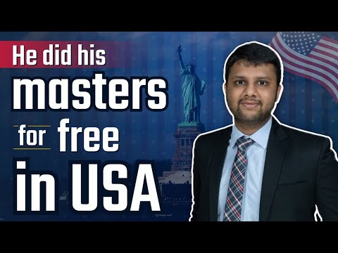 He completed his data science masters in USA for FREE
