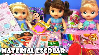 Comprinhas De Material Escolar Luna, Moranguinho, Patrulha Canina