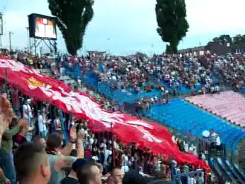 Pogoń Szczecin - Gks Katowice 3:0 1.08.2009 Hymn Polski