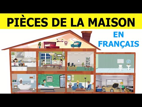 Pièces de la maison en Français - Le vocabulaire de la maison - French with Tama lesson 18