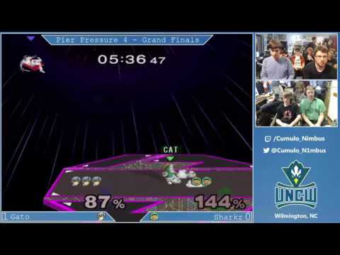 Pier Pressure 4 Singles (Grand Finals) - Gato (Marth) Vs. Sharkz (Ice Climbers)