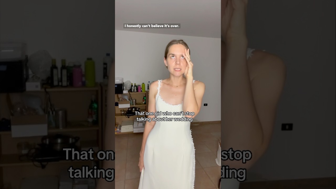 That one girl who can’t stop talking about her wedding #shorts