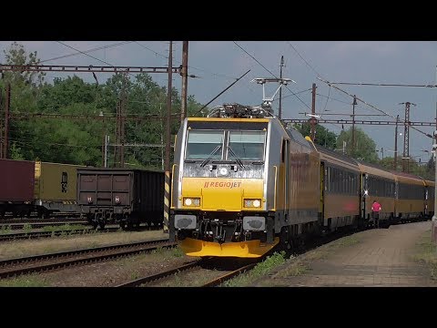 Lokomotivy RegioJet TRAXX v okolí Havířova