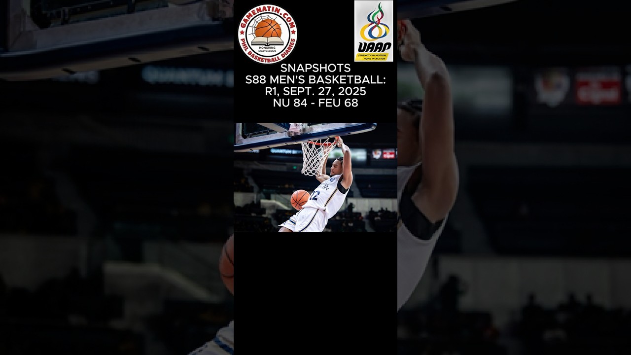 Snapshots: Men's Basketball - NU 84 - FEU 68