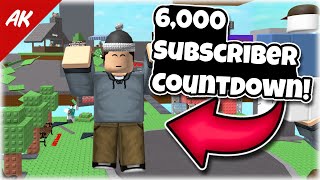 Countdown to 6,000 Subscribers