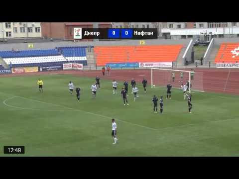 Football.by. Днепр - Нафтан. Гол Жуковского - 0:1