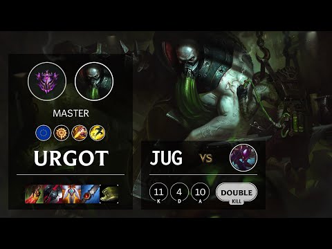 Urgot Jungle vs Kha'Zix - EUW Master Patch 10.14