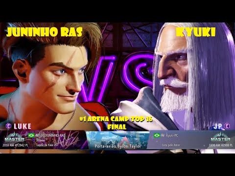 SF6 - FINAL #1 Arena Camp Top 16 - Juninho Ras (LUKE x JP) Kyuki