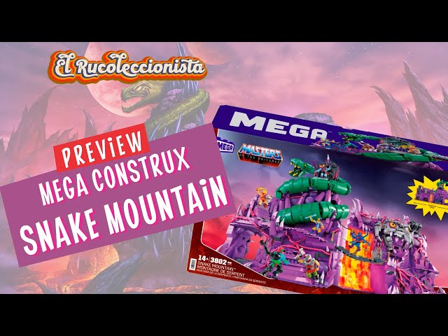 Vídeo relacionado con Mega Construx Probuilders Masters of The Universe Coleccionistas Montaña de la Serpiente Bloques de construccción con Figuras de acción, 3800 Piezas, Juguete +10 años (Mattel HHD16)