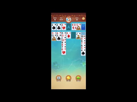 Solitaire: Card Games (by Happibits Game) - free offline classic card game for Android - gameplay. - YouTube