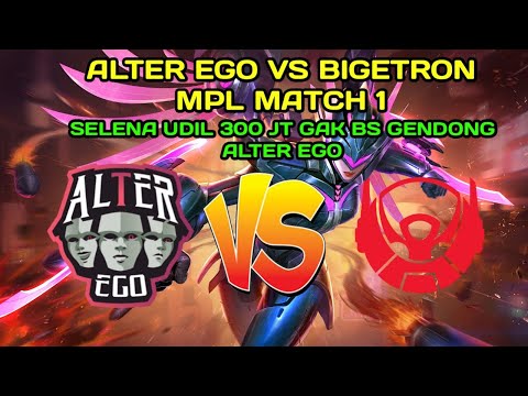 [MPL-ID S6] ALTER EGO VS BIGETRON MATCH 1 | PERDANA RIPPO MAIN UNTUK BTR - Mobile Legends