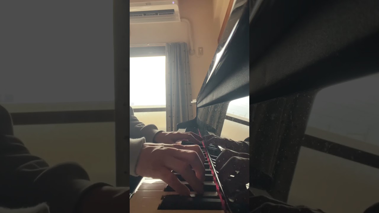 もう少しで譜読み終わりそう #ピアノ練習 #ピアノ #piano