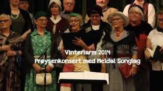 preview picture of video 'Vinterlarm tjuvstartet med Prøysenkonsert'