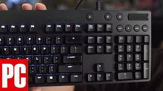 Video thumbnail for Logitech G610 Orion Brown Review by PCMag