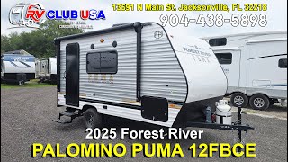 2025 Forest River PUMA 12FBCE CAMPING EDITION