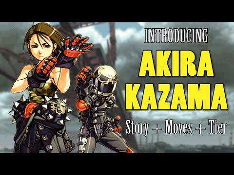 All About Akira Kazama (Story + Moves + Tier)