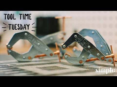 Tool Time Tuesday - Kant Twist Clamps - Excellent clamps for knife making
