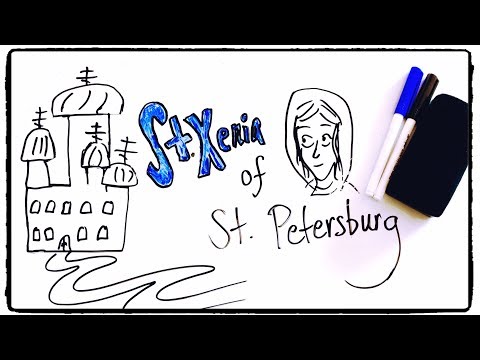 ST. XENIA OF ST. PETERSBURG | Draw the Life of a Saint