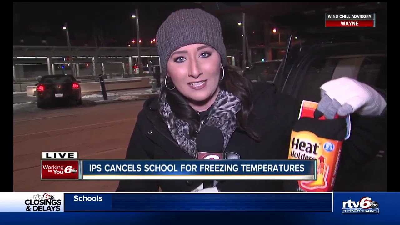 Cold weather causing delays and school closures